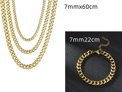 Six-Sided Cuban Sweater Chain WEM Support (www.WEM.support)