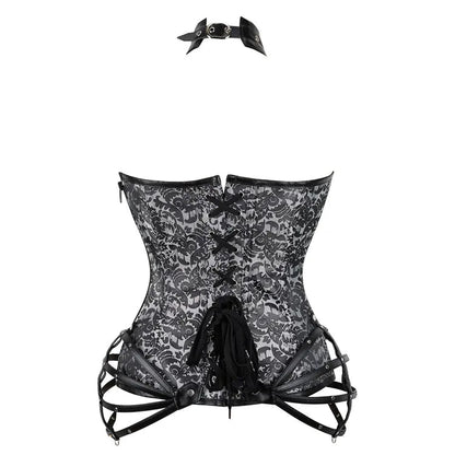 11 Pcs Steel Rib Side Zipper Tight Court Shaper WEM Support (www.WEM.support)