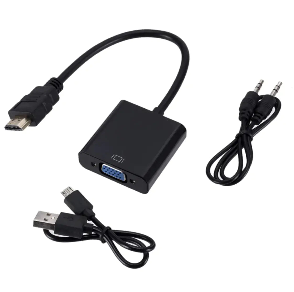 HD Connection Video Converter With Audio Adapter WEM Support (www.WEM.support)