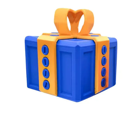 Quirky Surprise 3D Printed Gift Box WEM Support (www.WEM.support)