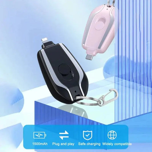 Portable Keychain Charger WEM Support (www.WEM.support)