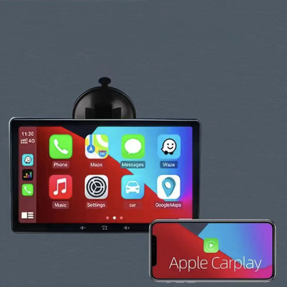 Car 7-inch Wireless Display Supports Local Playback HD Screen WEM Support (www.WEM.support)