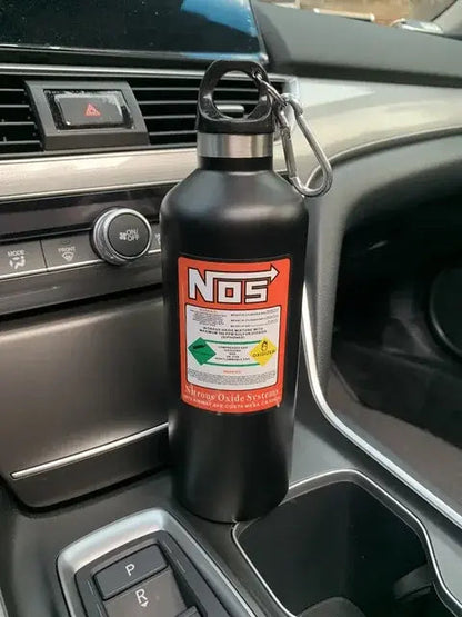 Car NOS Nitrogen Water Bottle WEM Support (www.WEM.support)
