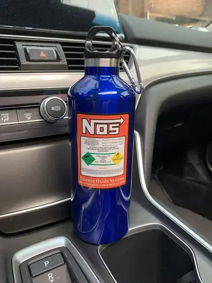 Car NOS Nitrogen Water Bottle WEM Support (www.WEM.support)