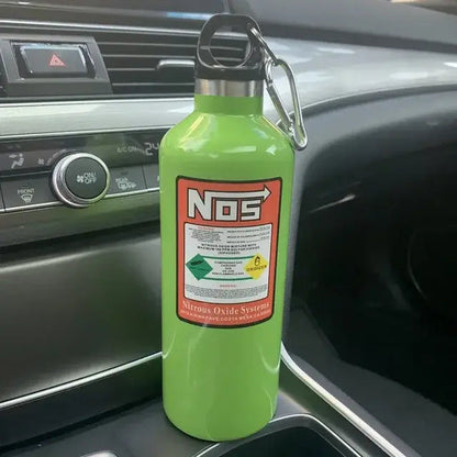 Car NOS Nitrogen Water Bottle WEM Support (www.WEM.support)