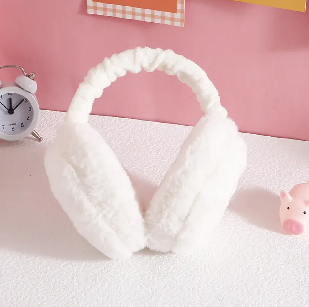 Cute Burger Plush Earmuffs WEM Support (www.WEM.support)