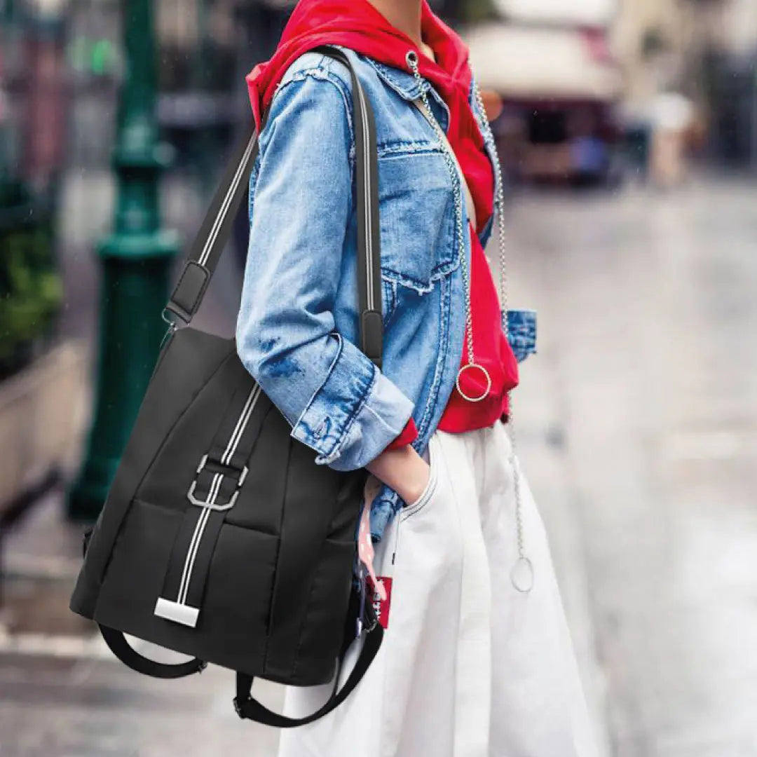 Double Stripe Backpack WEM Support (www.WEM.support)