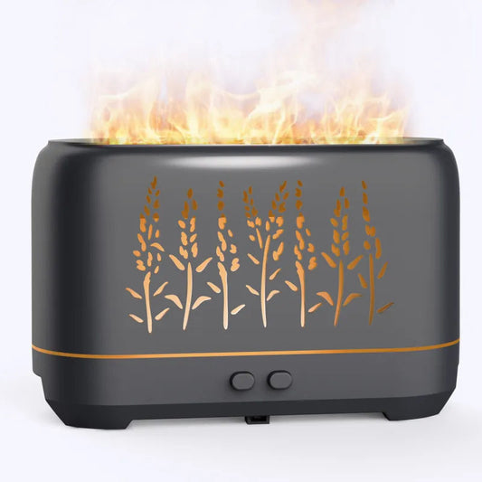 200ml Wood Grain Lavender Aroma Diffuser WEM Support (www.WEM.support)