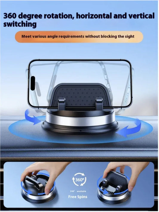Fixed Dashboard Suction Cup Phone Holder WEM Support (www.WEM.support)