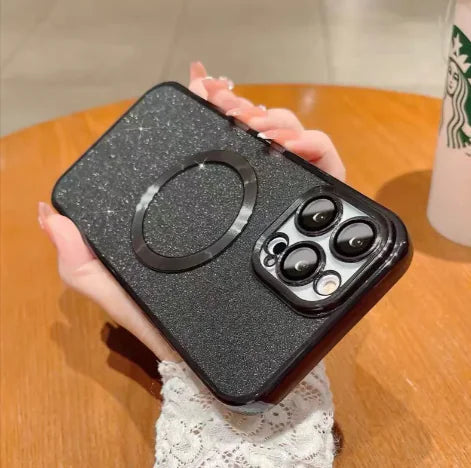 Magnetic Transparent Soft Case – Electroplated Protective Cover WEM Support (www.WEM.support)