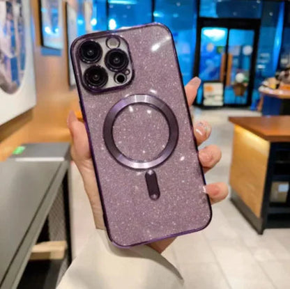 Magnetic Transparent Soft Case – Electroplated Protective Cover WEM Support (www.WEM.support)