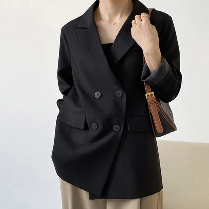 New British Style Suit Jacket Female Spring British Style Small Casual Suit Design Niche Top WEM Support (www.WEM.support)