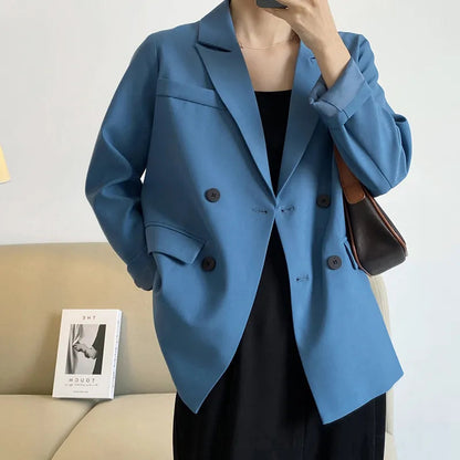 New British Style Suit Jacket Female Spring British Style Small Casual Suit Design Niche Top WEM Support (www.WEM.support)