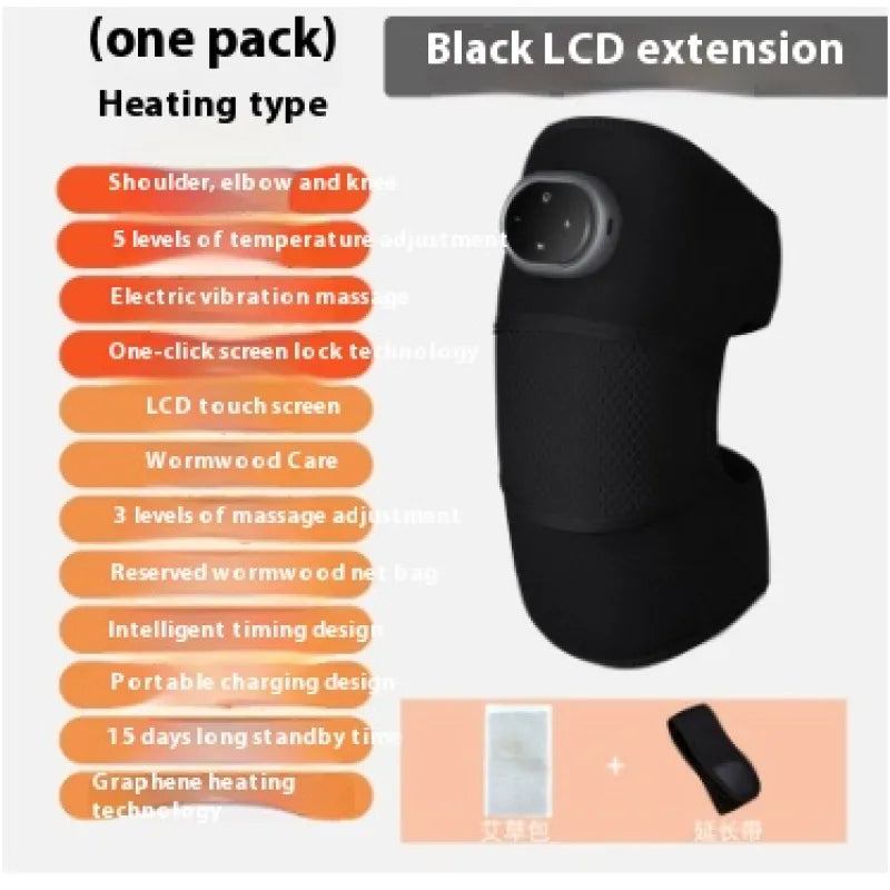 Electric Heated Knee Massager WEM Support (www.WEM.support)