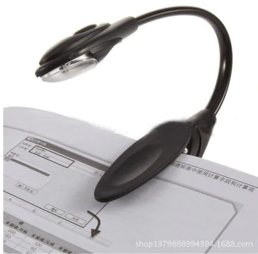 LED Clip-On Reading Light WEM Support (www.WEM.support)