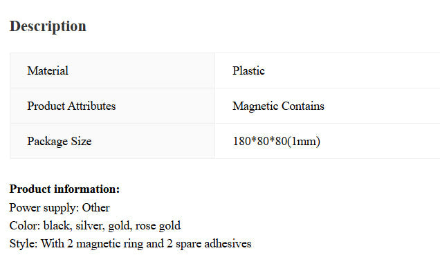 Magnetic Phone Holder All-metal Car WEM Support (www.WEM.support)