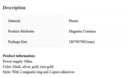 Magnetic Phone Holder All-metal Car WEM Support (www.WEM.support)