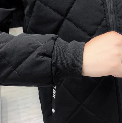 Plaid Fleece Padded Jacket WEM Support (www.WEM.support)