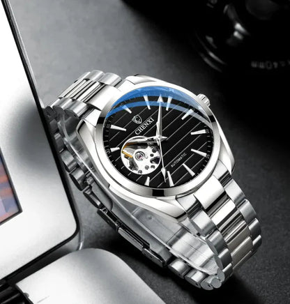 Men's Automatic Hollow Mechanical Watch WEM Support (www.WEM.support)