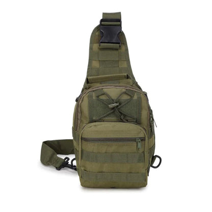 Mens Backpack Tactical Sling Shoulder Bag Molle Travel Chest Pack Outdoor Hiking WEM Support (www.WEM.support)
