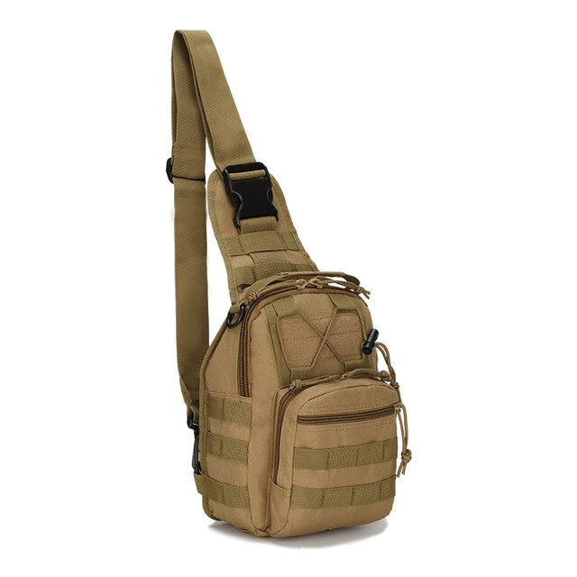 Mens Backpack Tactical Sling Shoulder Bag Molle Travel Chest Pack Outdoor Hiking WEM Support (www.WEM.support)