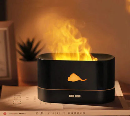 New Flame Humidifier Aromatherapy WEM Support (www.WEM.support)