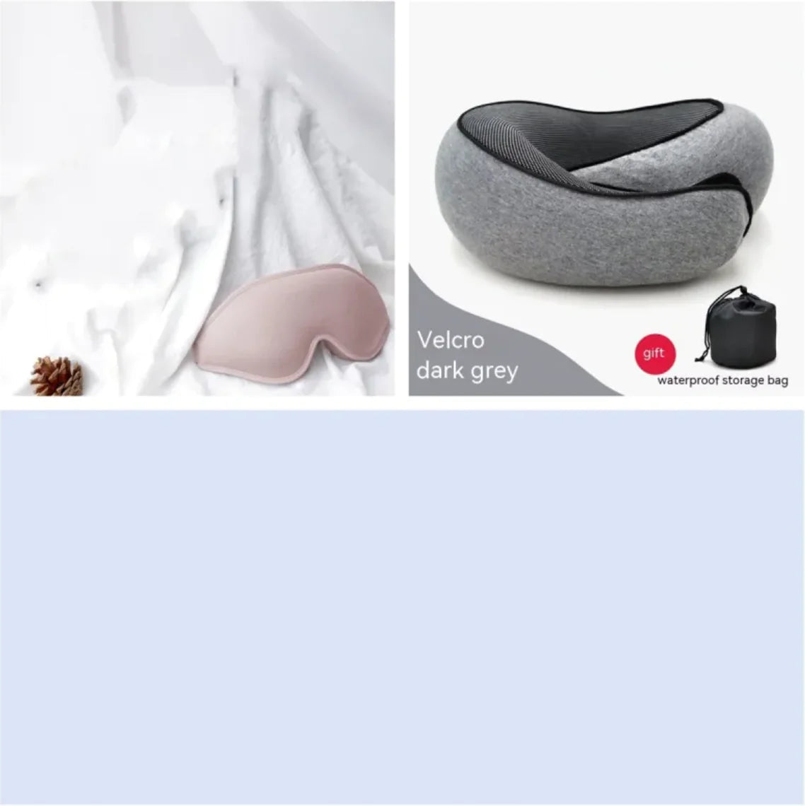 3D Contoured Sleeping Eye Mask WEM Support (www.WEM.support)