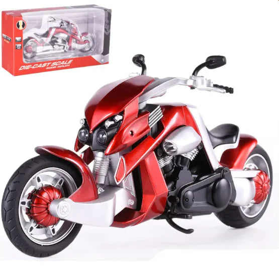 Alloy Motorcycle Toy Model WEM Support (www.WEM.support)
