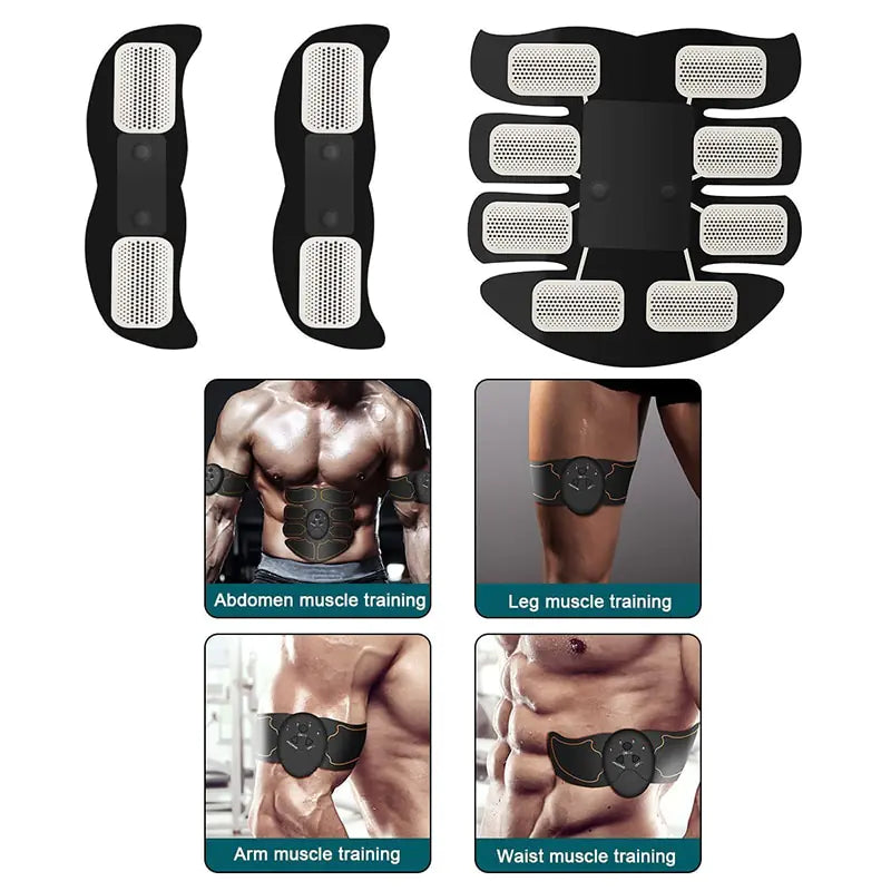 Electric Muscle Stimulator Fitness Massager WEM Support (www.WEM.support)