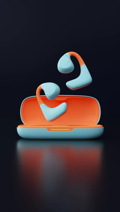 Open Air Conduction Bluetooth Headset WEM Support (www.WEM.support)