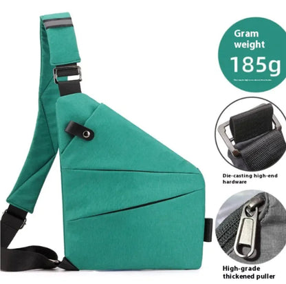 Men's Nylon Crossbody Bag WEM Support (www.WEM.support)