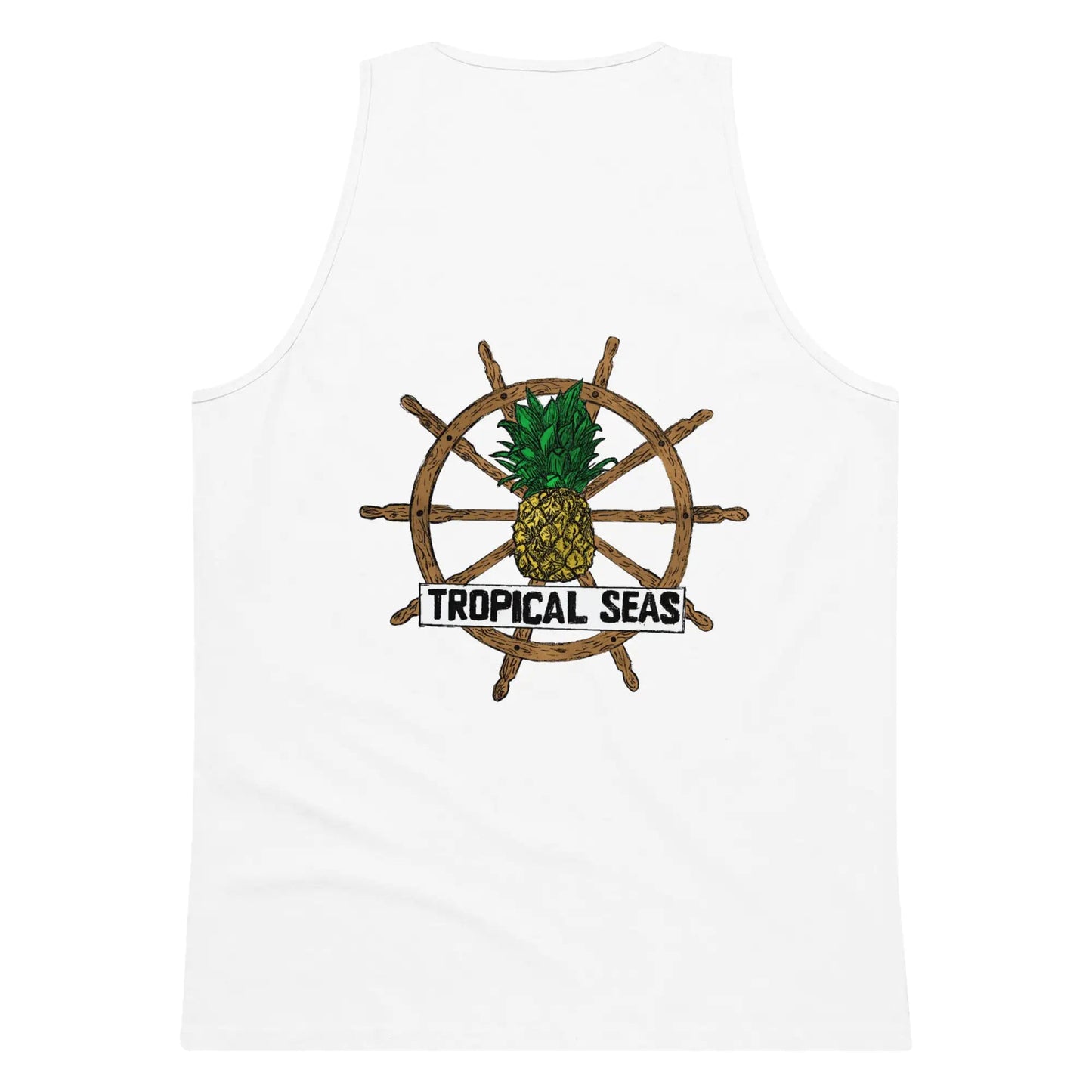 Men’s Tropical Seas Premium Tank Top WEM Support (www.WEM.support)