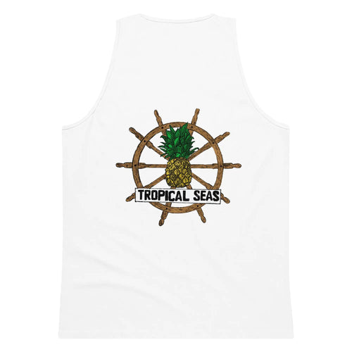 Men’s Tropical Seas Premium Tank Top WEM Support (www.WEM.support)