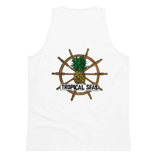 Men’s Tropical Seas Premium Tank Top WEM Support (www.WEM.support)