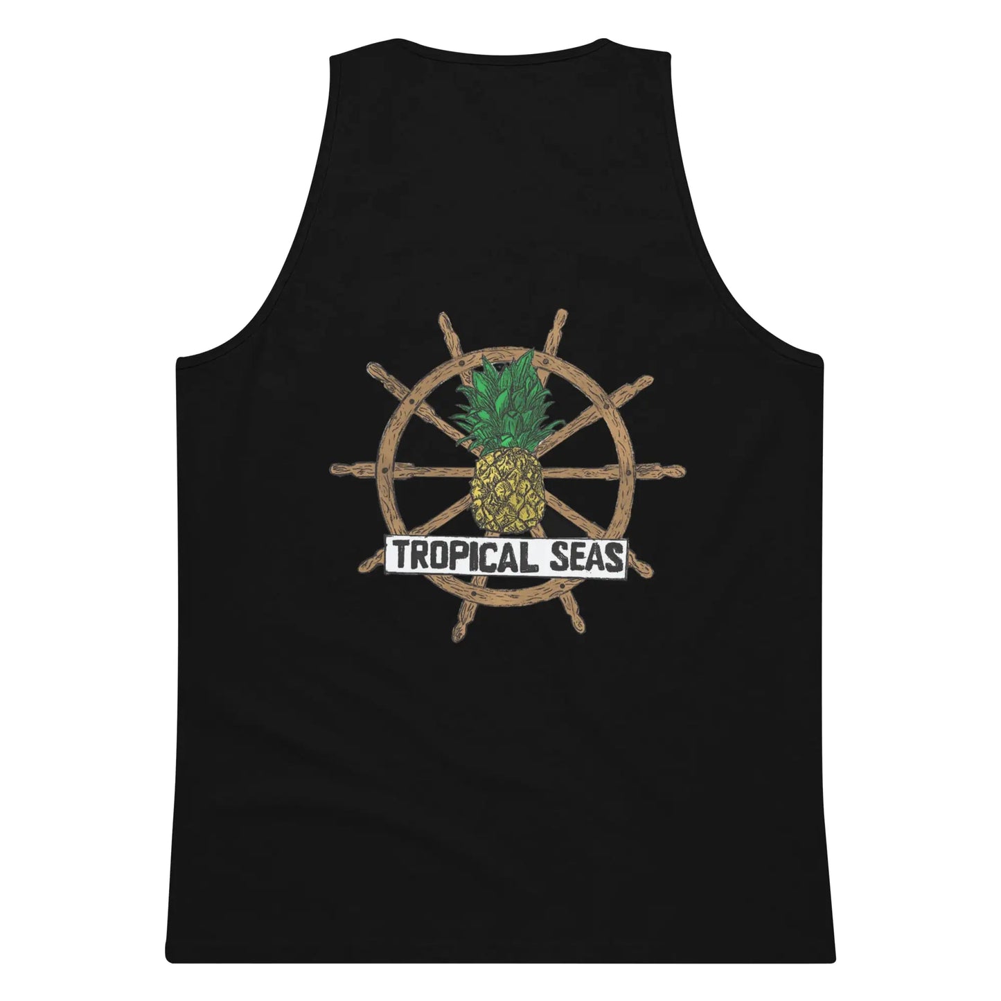 Men’s Tropical Seas Premium Tank Top WEM Support (www.WEM.support)
