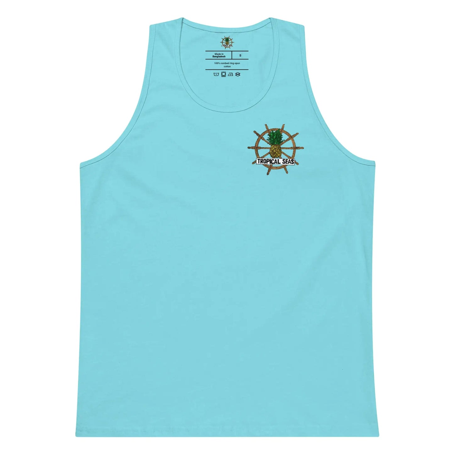 Men’s Tropical Seas Premium Tank Top WEM Support (www.WEM.support)