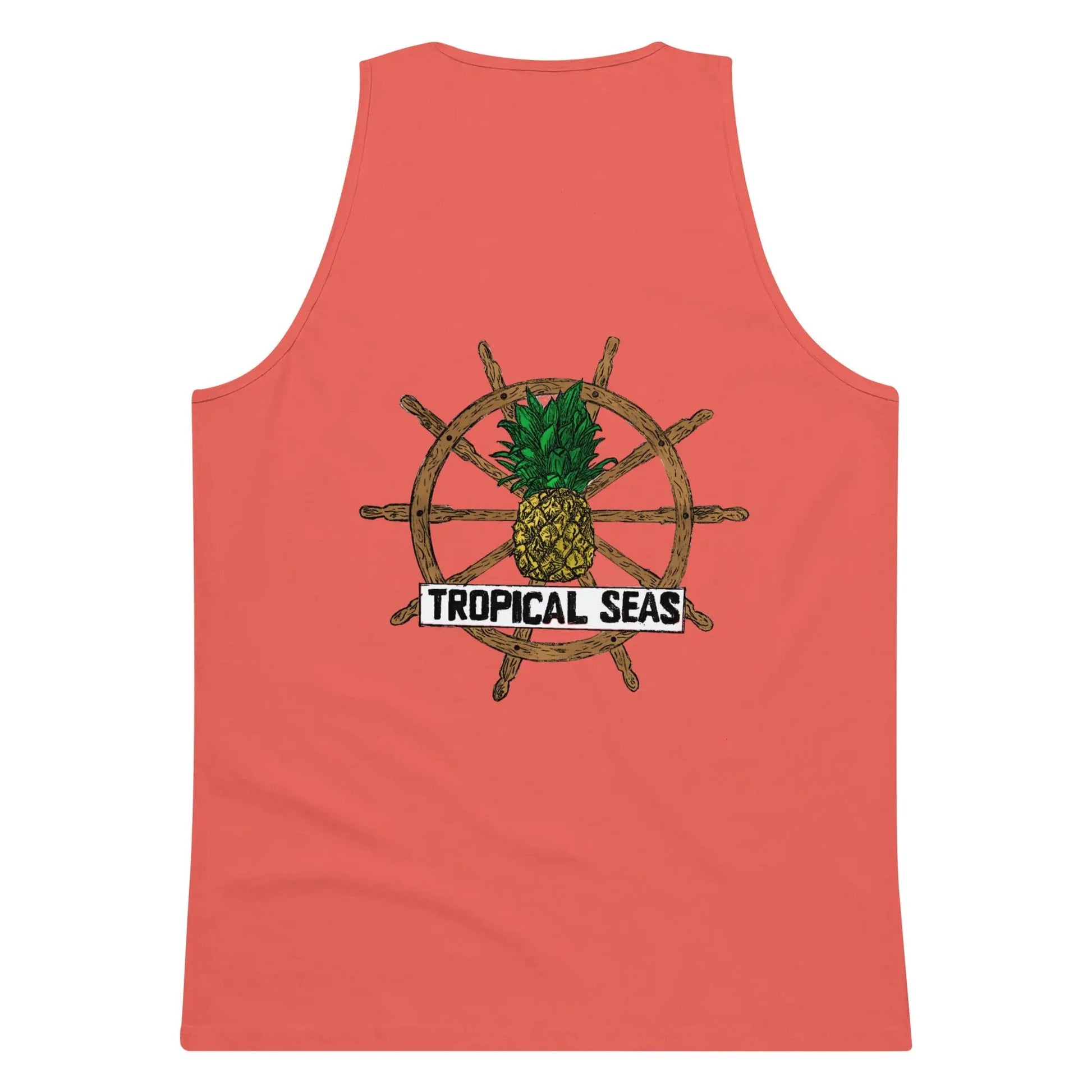 Men’s Tropical Seas Premium Tank Top WEM Support (www.WEM.support)