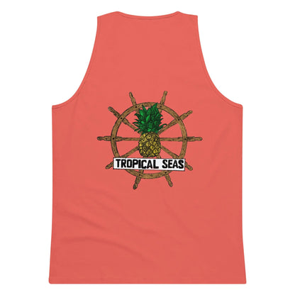 Men’s Tropical Seas Premium Tank Top WEM Support (www.WEM.support)