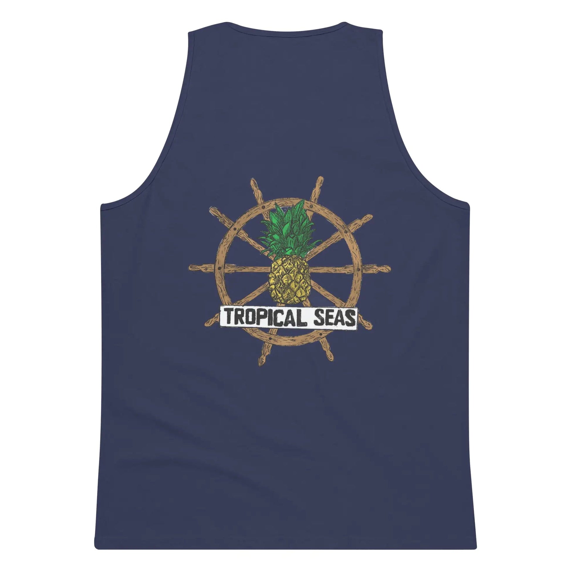 Men’s Tropical Seas Premium Tank Top WEM Support (www.WEM.support)