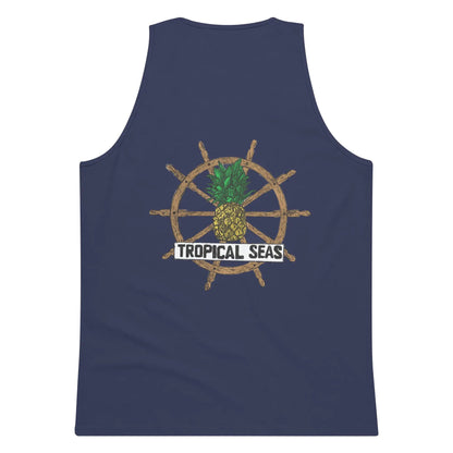 Men’s Tropical Seas Premium Tank Top WEM Support (www.WEM.support)