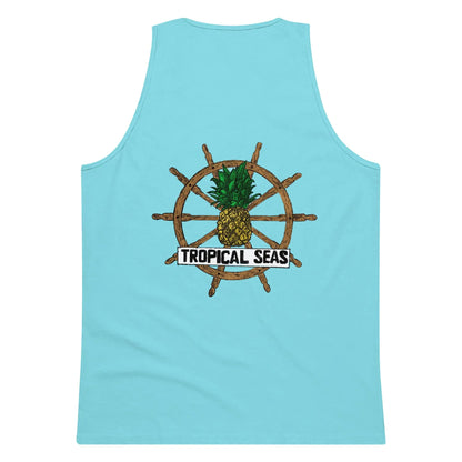 Men’s Tropical Seas Premium Tank Top WEM Support (www.WEM.support)