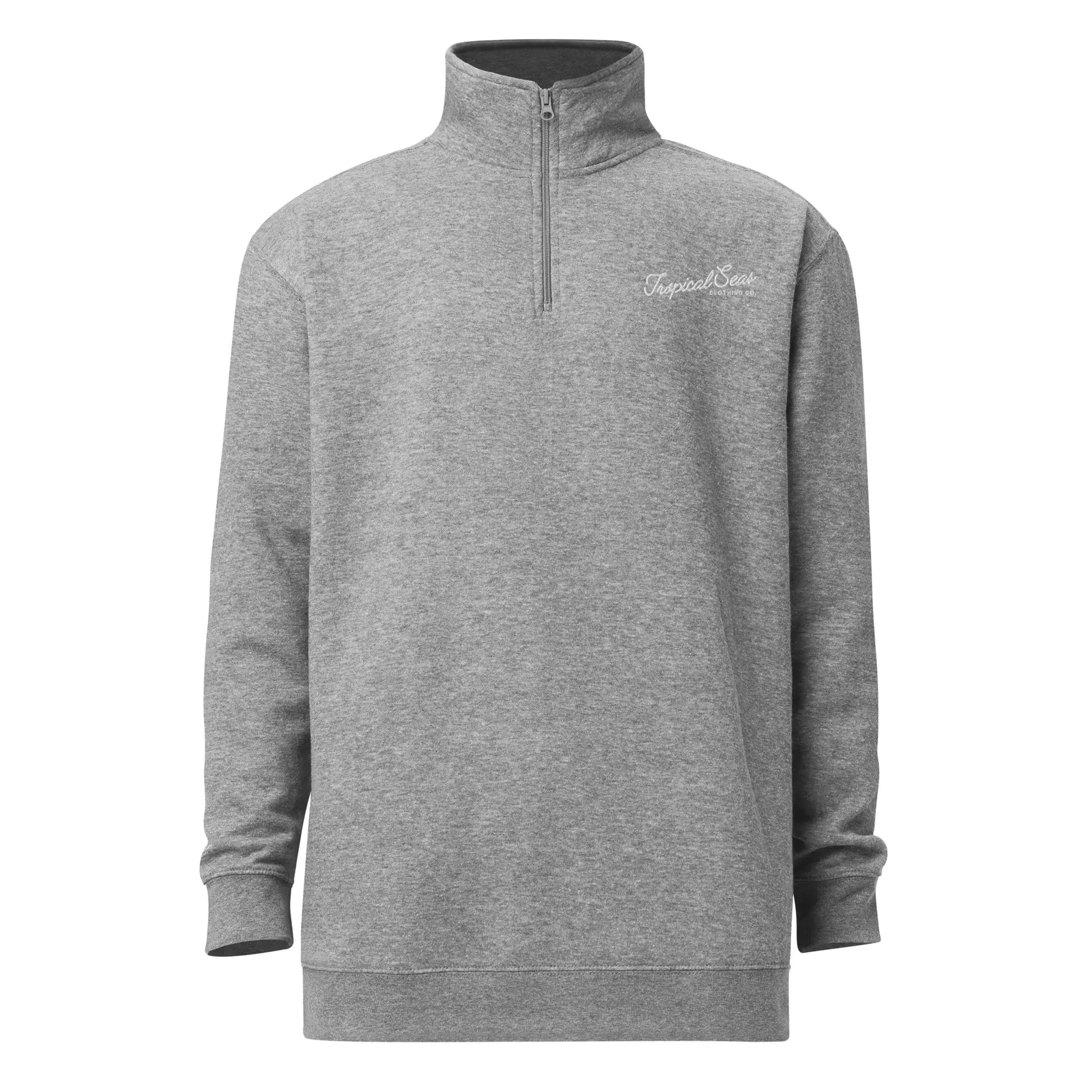 Tropical Seas Quarter Zip fleece pullover WEM Support (www.WEM.support)