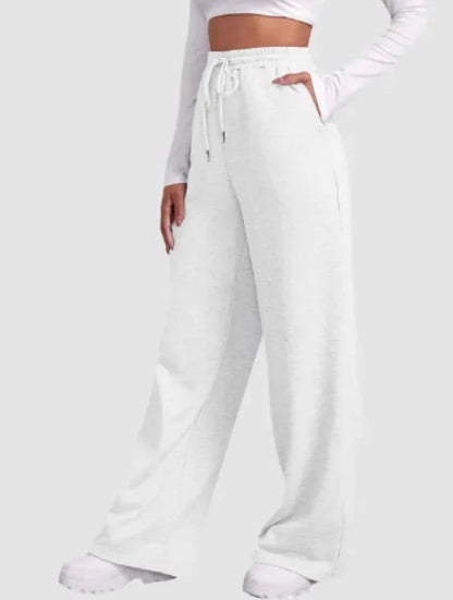 Women's Loose Solid Sweatpants WEM Support (www.WEM.support)