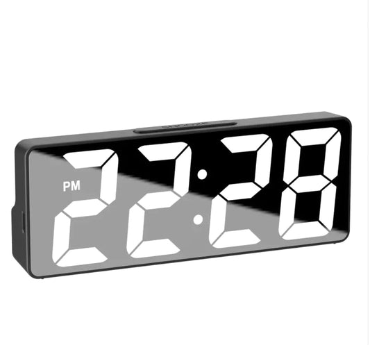 Large Screen Digital Alarm Clock with Luminous Display WEM Support (www.WEM.support)