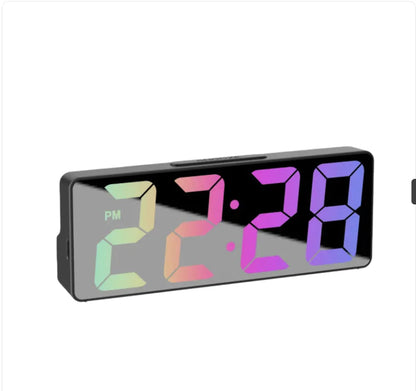 Large Screen Digital Alarm Clock with Luminous Display WEM Support (www.WEM.support)