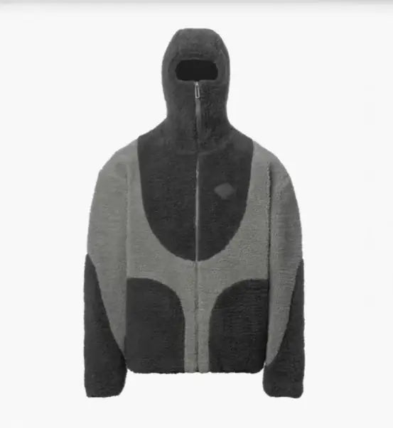 Lamb Wool Hooded Zipper Coat WEM Support (www.WEM.support)