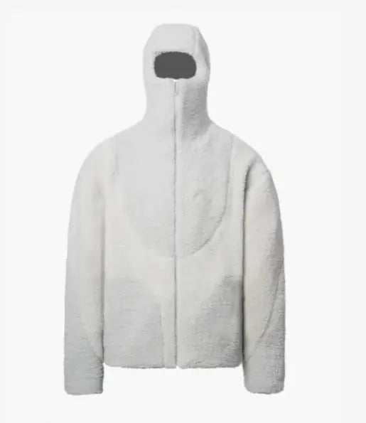 Lamb Wool Hooded Zipper Coat WEM Support (www.WEM.support)