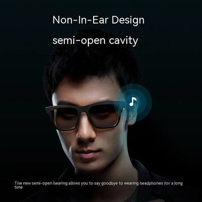 Smart Glasses Black Technology Headset Bluetooth Sunglasses WEM Support (www.WEM.support)