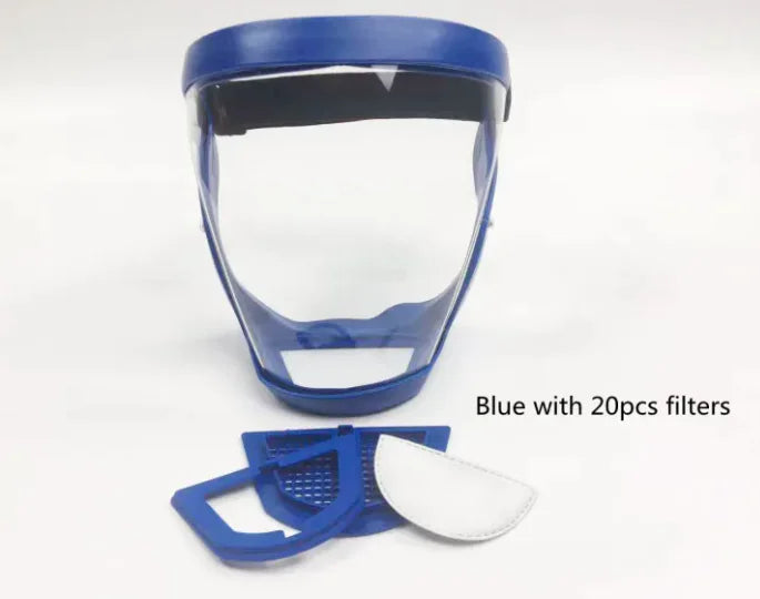 Transparent Face Shield WEM Support (www.WEM.support)