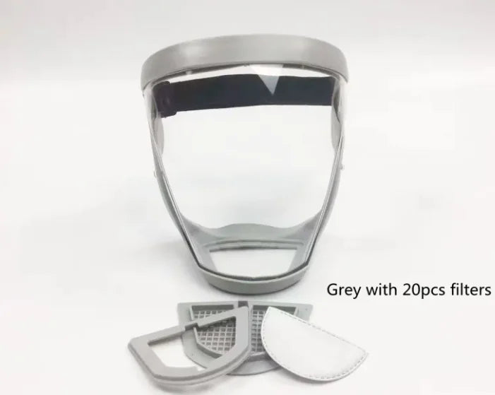 Transparent Face Shield WEM Support (www.WEM.support)
